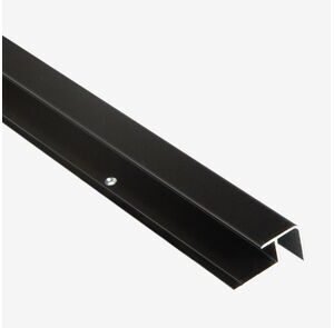 Fibo Buitenhoek Aluminium Zwart 3000mm