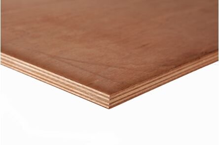 Bruynzeel regina mahonie exterieurplaat a/b FSC 2500x1220x10mm