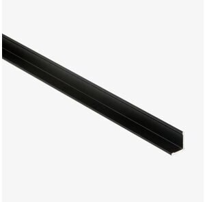 Fibo Eindprofiel Small Alumunium Zwart 3000mm
