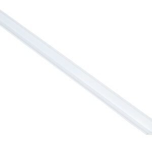 Fibo eindprofiel wit aluminium small 2400mm