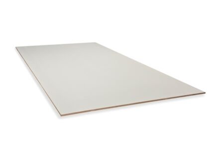 Bruynzeel paintpanel okoume 330/330gr wit/grijs paintfilm FSC 3100x1530x18mm