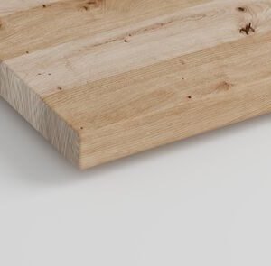 Massief Verlijmd Paneel Eiken C/C Rustiek Geschuurd 3000x620x19mm