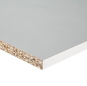 Spaanplaat gemelamineerd wit p2 PEFC 3050x500x18mm