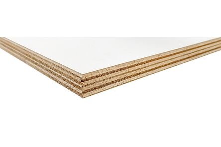 Bruynzeel multipaint okoume exterieurplaat grijs paintfilm FSC 3100x1530x18mm