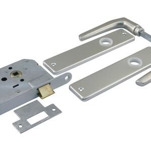 starx loopslot met beslag aluminiumwit