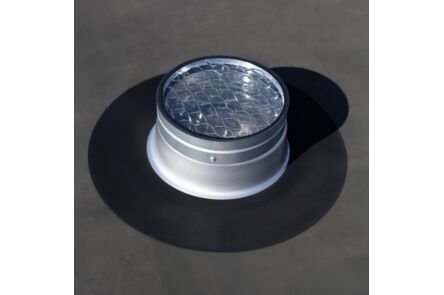 Powerdaylight diam. 35cm Cradle plat dak buitenzijde