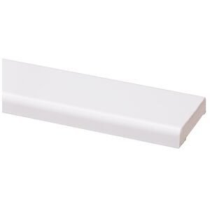 grenen koplat recht wit gelakt fsc mix 70% 12x45x2700