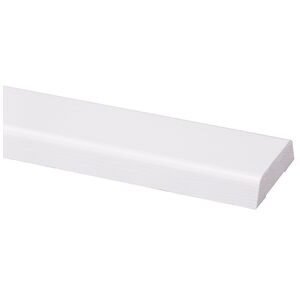 grenen koplat schuin wit gelakt fsc mix 70% 12x45x2700