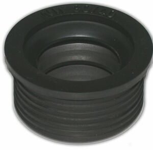 Beer manchet rubber sifon 40x32mm zwart