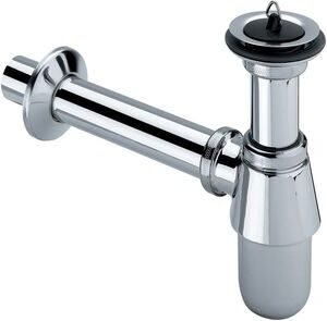 Viega plugbekersifon met roset 1 1/4 chroom