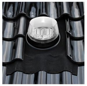 Powerdaylight diam. 25cm Hellend dak buitenzijde