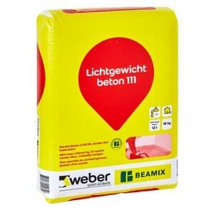Weber Beamix Lichtgewicht beton 111 18kg