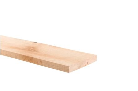 eiken tuinhout ad vers gezaagd ruw 25x200x4000