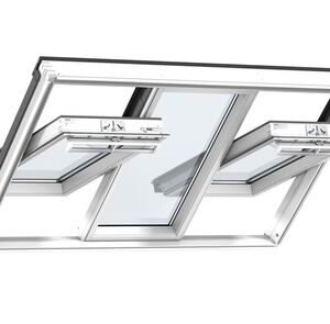 Velux 3-in-1 tuimelvenster GGLS FFKF06 1880x1178mm 2-laags glas comfort handbediening