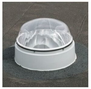 Powerdaylight diam. 53cm Plat dak buitenzijde