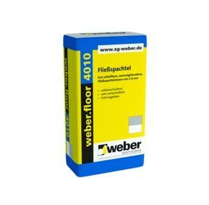 Weber Weberfloor 4010 egalisatiemortel 1-6mm grijs 25kg