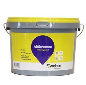 Weber Webersys coat afdichtcoat 4kg