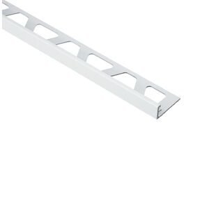 Schlüter Tegelprofiel Recht A100MBW-3.00 Wit Aluminium 10x3000mm