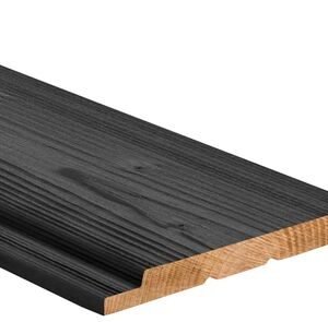 vure noir ch siding model b zwart geborsteld 25x200x4500