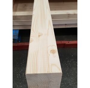 vuren balk gelamineerd geschaafd 4 rechte hoeken PEFC 70% 91x91x4500mm