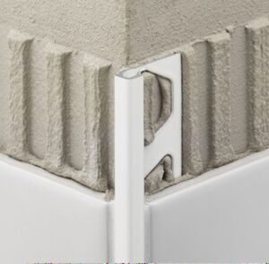 Schlüter Quadec AC tegelprofiel Q100BW vierkant aluminium wit 10x3000mm