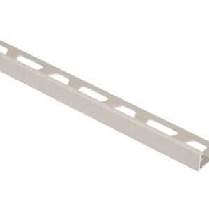 schluter tegelprofiel alu recht 11x2500 ivoor