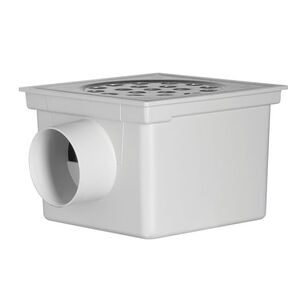 abs vloerput zij uitlaat 75mm