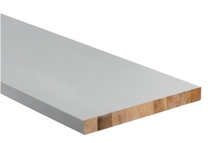 Totem wrc boeideel grijs gegrond 28x285x5900 rift gezaagd gevingerlast gelamineerd