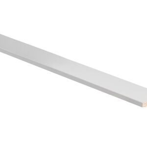 qpine aftimmerlat voorgelakt ral 9010 wit fsc mix 70% 7x55x2700