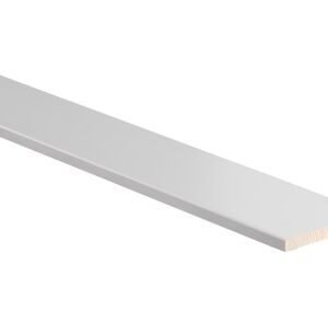 q-pine plint afgelakt ral 9010 12x120x4800