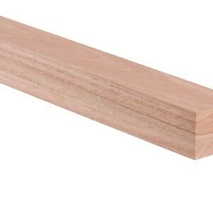 red grandis raamhout gevingerlast, gelamineerd geschaafd 60x84x5900mm