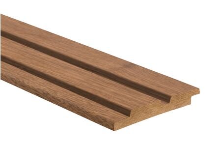 frake noir onbehandeld dubbel channel siding model f gevingerlast 25x150x3050