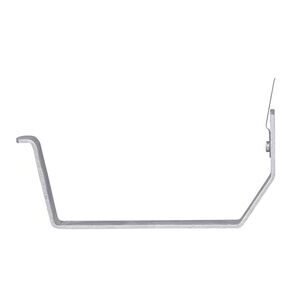 bakgoot muurbeugel 180mm model 2