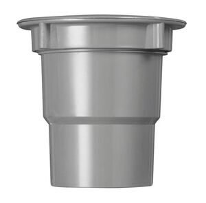 bakgoot uitloop 70/80/100 grijs