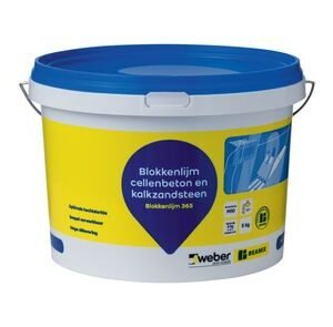 Weber Beamix Blokkenlijm cellenbeton en kalkzandsteen 5kg