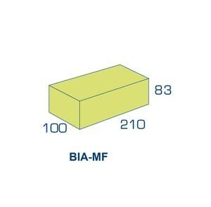 BIA grindbetonsteen waal formaat grijs 210x100x83mm