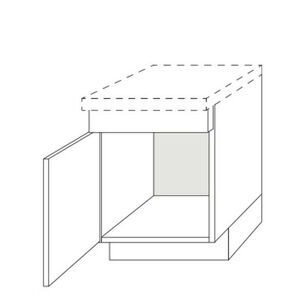 bribus eco gootsteenkast ogm60-db linksdraaiend