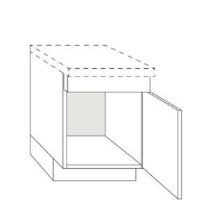 bribus eco gootsteenkast ogm60-db rechtsdraaiend