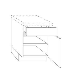bribus eco onderkast om50-dl lade rechtsdraaiend