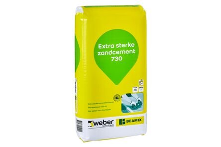 Weber Beamix zandcement extra sterk 730 25kg