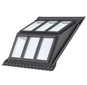 Velux dakkapel serre triple GGU MK06 SB0W32101 780x1178mm
