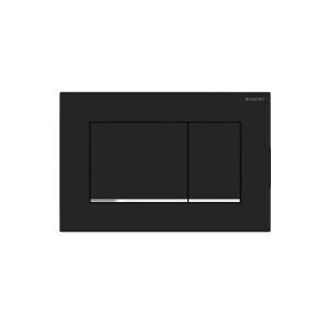 Geberit sigma30 bedieningsplaat 2-knops matzwart