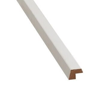 Meranti glaslat gevingerlast gegrond wit 25x35x4000mm