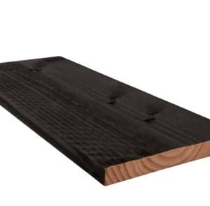 Douglas Verduurzaamd Zwart Ruw 22x200x4000mm