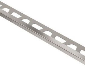 Schlüter Quadec tegelprofiel vierkant Q100EB-3.00 RVS geborsteld 10x3000mm