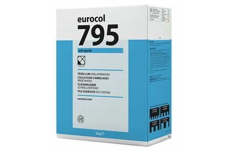 Eurocol 795 Uni-quick poedertegellijm grijs 5kg