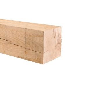 eiken tuinhout ad vers gezaagd ruw 200x200x3000