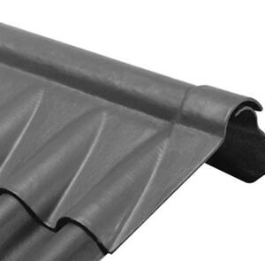 Eternit k-nokstuk boven scharn grote ronding donkergrijs 819