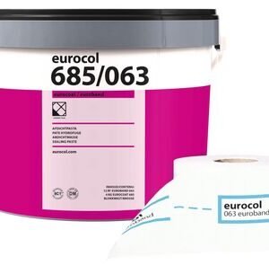 Eurocol 685 Eurocoat afdichtpasta i.c.m. 063 Euroband roze 4kg +12m