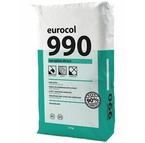 Eurocol 990 Europlan Direct egaliseermiddel grijs 23kg